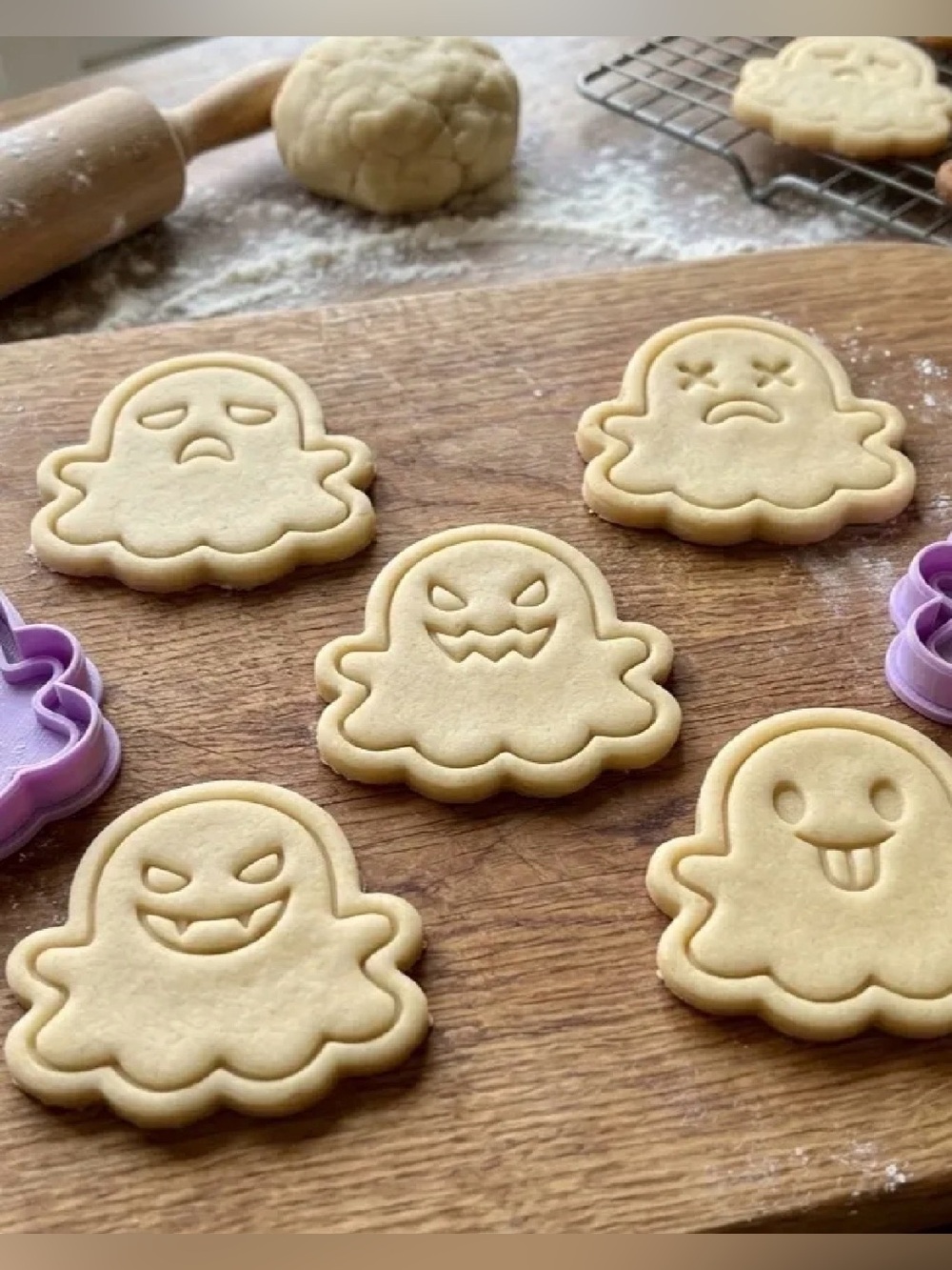 Halloween Ghost Cookie Cutter Set -